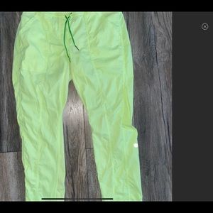 Lululemon Street to Studio. Lime Green. Size 4.